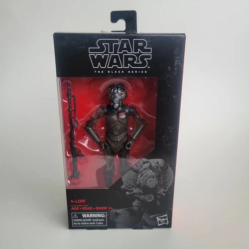 New/sealed Star Wars Black Series 4-Lom 67 Hasbro Disney 4 Lom