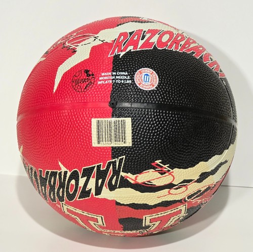 Pallone da basket vintage ARKANSAS RAZORBACKS logo anni 90 FOTOBALL SPORTS misura 29,5 - Foto 9 di 13