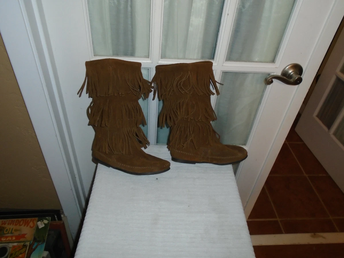 Ebay moccasin cheap boots