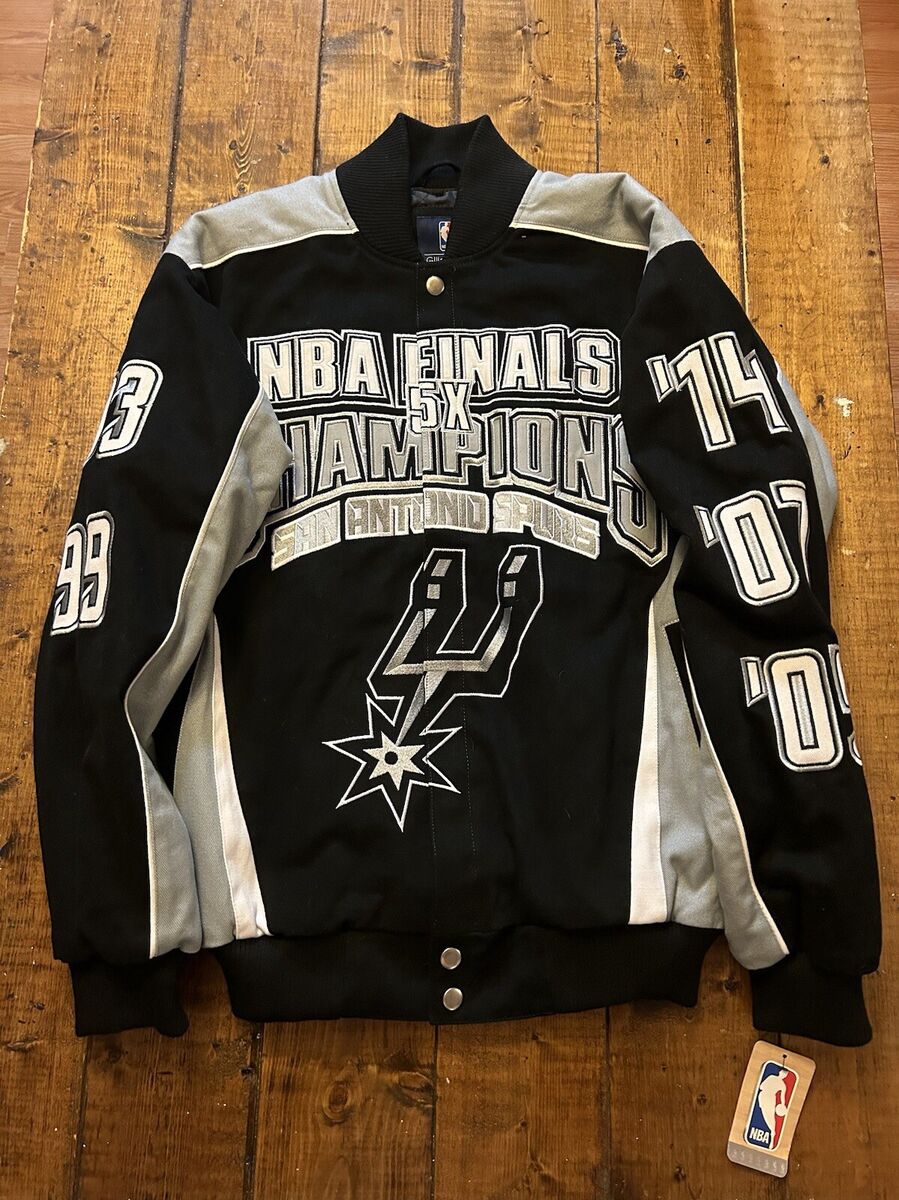 San Antonio Spurs NBA Stitched Sewn Logo Championship Coat San Antonio Spurs NBA Stitched Sewn Logo Championship Coat