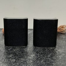 Lot Set of 2 Insignia Model: LHS-36SCS Theater System Speakers EUC WORKS