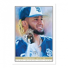 2020 Topps Game Within the Game #5 Fernado Tatis Jr. by Paul Jennis 