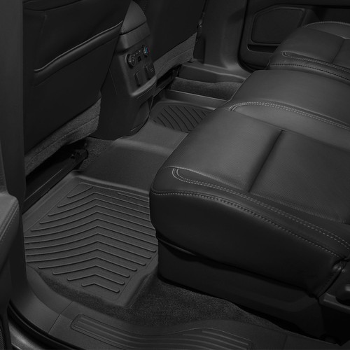 Floor Mats for 14-18 Silverado/Sierra 1500 /15-19 2500/3500 Crew Cab Waterproof - Picture 11 of 12