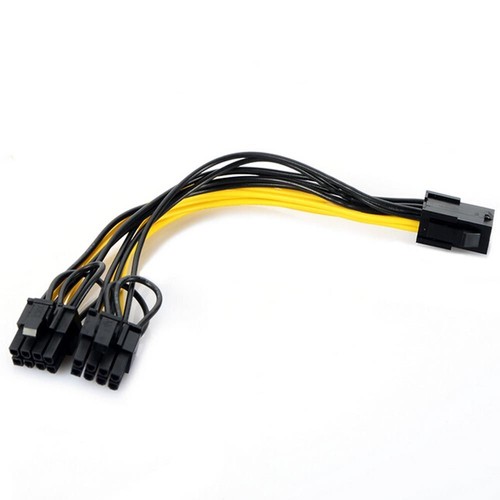 PCIE PCI Express Cable Adapter Power Splitter Splitter Cable Power Supply
