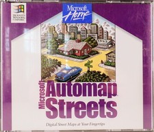 Microsoft Automap Streets Microsoft Home Platform: Windows 95