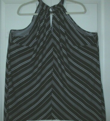 LANE BRYANT, NIP, WOMENS, SWING HALTER STYLE TOP, SLEEVELESS, PLUS SZS
