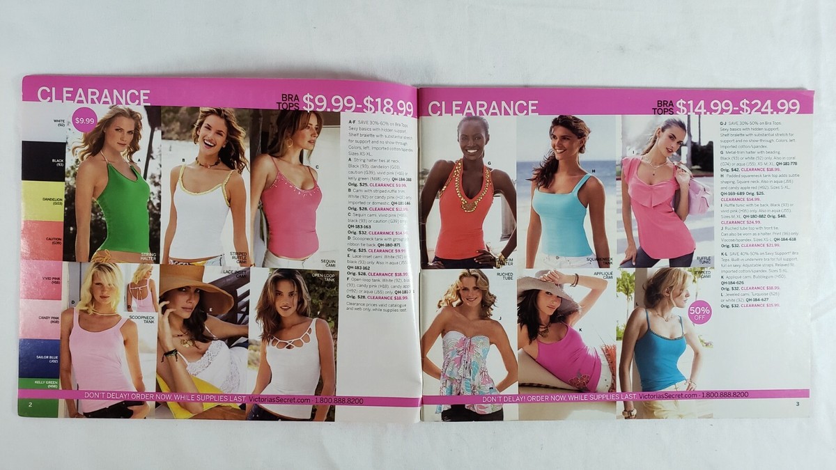 Victoria's Secret Catalog Spring Clearance Sale 2005 Vol 1 | eBay