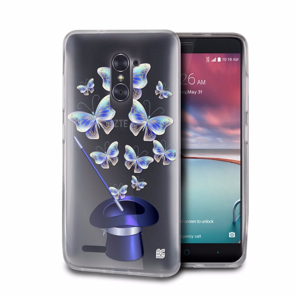 Scratch-Proof Soft Gel Skin Cover Case for ZTE Grand X Max 2 Max Duo