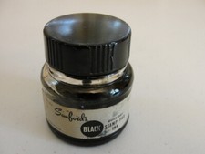 Vintage Sanford's Black Stamp Pad Ink No. 584