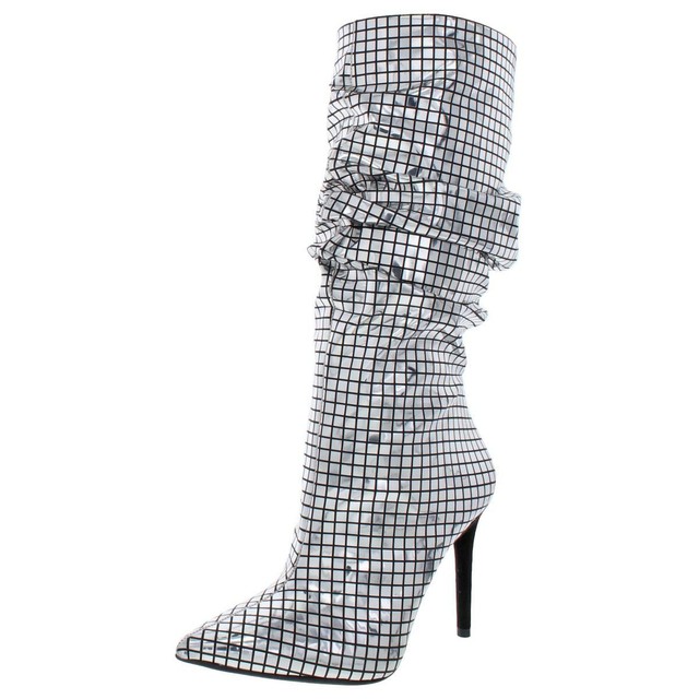 jessica simpson silver boots