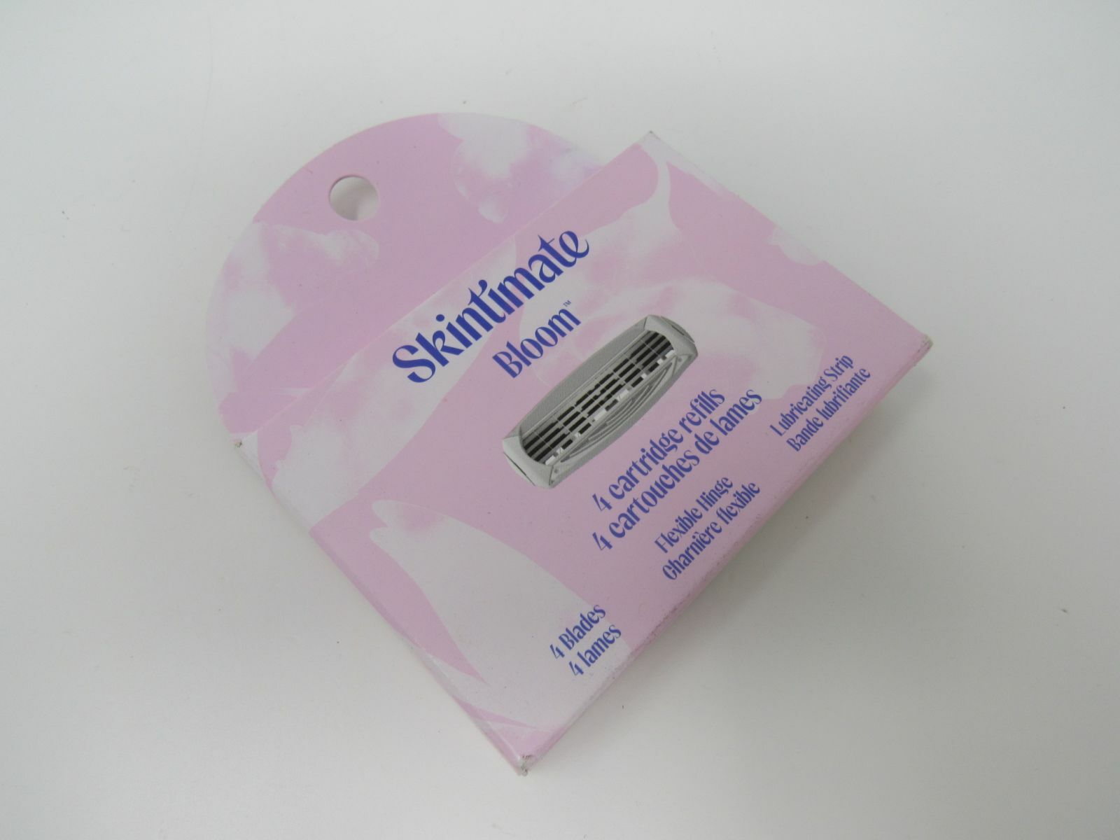 Skintimate Bloom 4 Cartridge Refills Womens 4 Blades Flexible Hinge