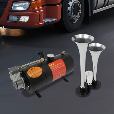Luftkompressor Mit Tank Lufttank-Kompressor-Pumpe Für Zug-LKW Air Train Horn Kit