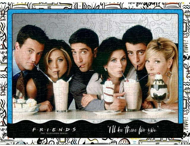 Friends TV Show Milkshake 1000 Piece Jigsaw Puzzle Gift ...
