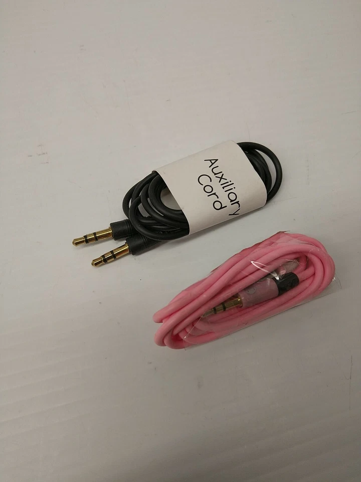 2 Cable. Male to Male Aux Cable Cord  Car Audio Headphone  - Image 3 of 4