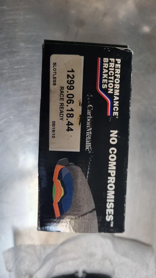 PERFORMANCE FRICTION PFC REAR BRAKE PADS PORSCHE 997/GT2/GT3 & RS 1299.06.18.44 - Image 2 of 4