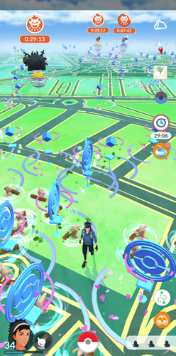 Google Pixel 6 orageux noir enraciné très sûr usurpation d'identité pour Pokemon Go - Photo 10 sur 10