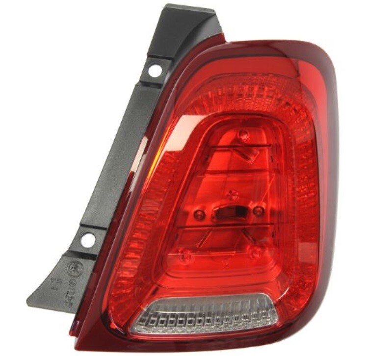 Feu arrière droit Abarth 500 avec optique anti-condensation pour carrosserie 3 portes