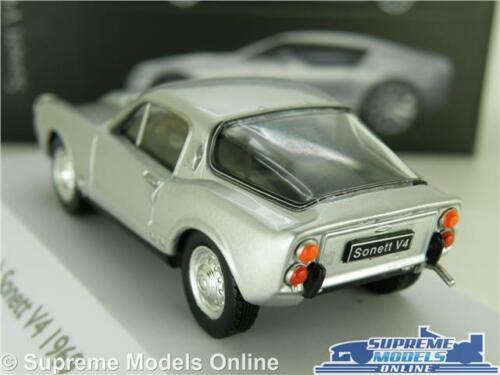 SAAB SONETT V4 MODEL CAR SILVER MUSEUM 1969 1:43 SCALE IXO ATLAS 3898032 K8 - Picture 3 of 4