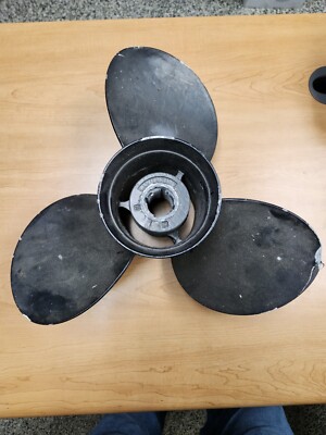 MERCURY 48-78116A45 BLACK MAX 3 Blade Aluminum 15-1/4 x 15 RH