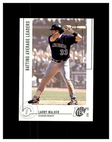 LARRY WALKER YOU PICK SEE SCANS OF EVERY CARD RC, INSERTS HIGH GRADE CARDS - Picture 246 of 463