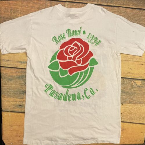 Vintage 1994 Rose Bowl T-Shirt Wisconsin vs UCLA Single Stitch Size L - Picture 4 of 4