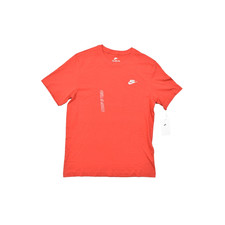 NEW Nike The Nike Tee Red Athletic Fit Crew Neck Short Sleeve T-Shirt Size M