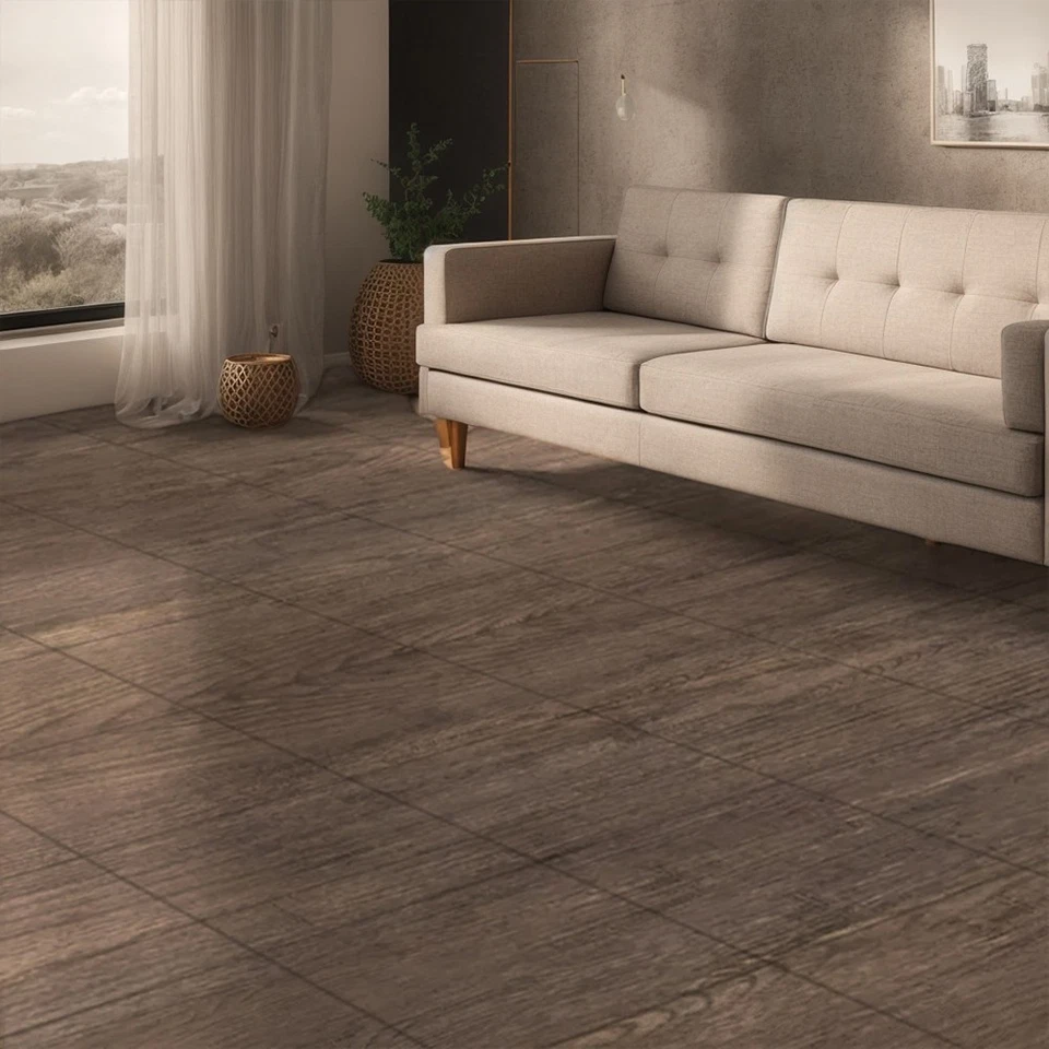 12"*12" Peel & Stick Wooden Vinyl Plank Flooring Tile Self-Adhesive - Image 3 of 4