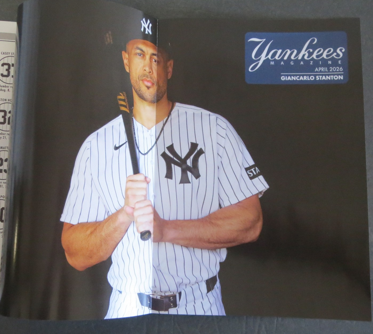 New York Yankees Magazine April 2026 Cody Bellinger, Aaron Judge