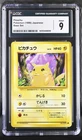 1996 Pokemon Japanese OG Base Set Pikachu #025 RC Rookie CGC 9 Mint Low Pop
