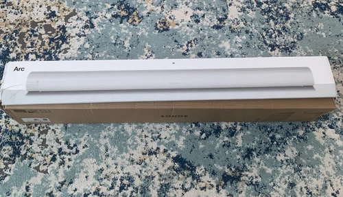 Sonos Arc - White Soundbar with Dolby Atmos [ARCG1US1] *DAMAGED* Tested Turn On