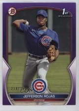 2023 Bowman Prospects Purple 218/250 Jefferson Rojas #BP-70 1k9t