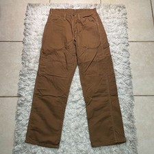 Bulwark Flame Resistant Brown Men Work Pants Size 30-37U UL Certified