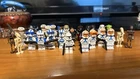 LEGO Minifigures Mixed Lot 27 Assorted Star Wars Aliens Clone Troopers Batman DC