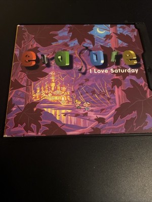 ERASURE: i love saturday MUTE CD Single