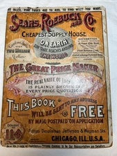 Sears Roebuck And Co Catalogue No. 114 The Great Price Maker 1905 Original