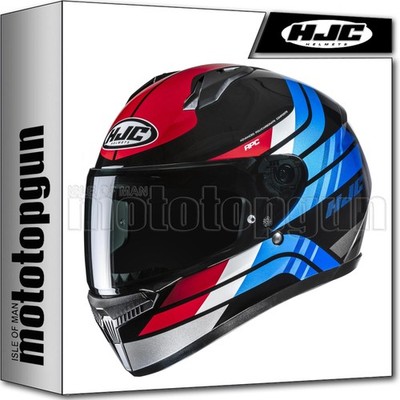 FULL FACE MOTORCYCLE HELMET HJC C10 HIPER MC21 XL