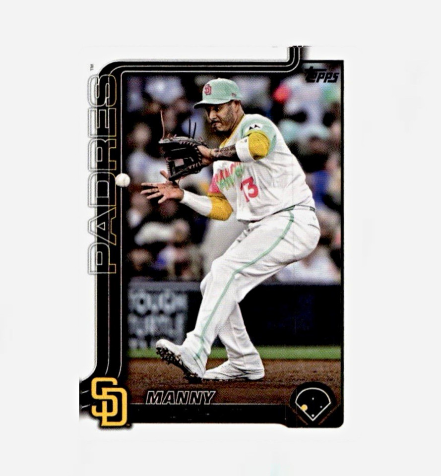 2025 Topps Series 1 MLB Manny Machado San Diego Padres #215