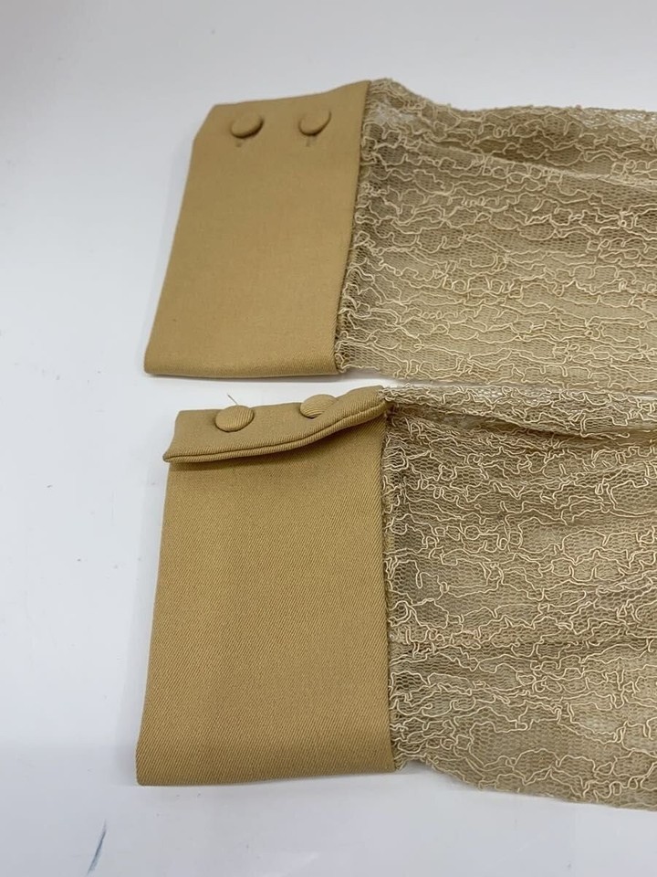 AMERI Long-Sleeve Dress Rayon BEG 0282520772 | eBay Australia
