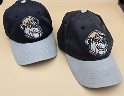 Little League Baseball (2)YOUTH Bulldog BaseballCap Size S/M. *PREOWNED 