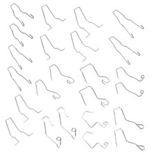 Car Headlight Retaining Clip, Stainless Steel Car Bulb Retaining Spring 24PCS