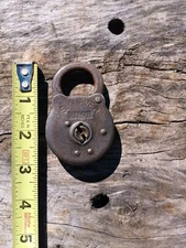 Antique Sargent Six Lever Padlock