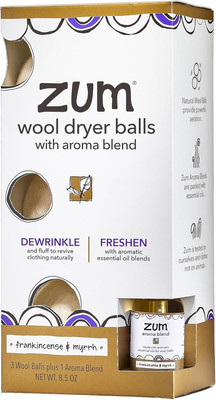 Laundry Dryer Balls Kit - Wool Laundry Balls for the Dryer - Essential Oil Spray