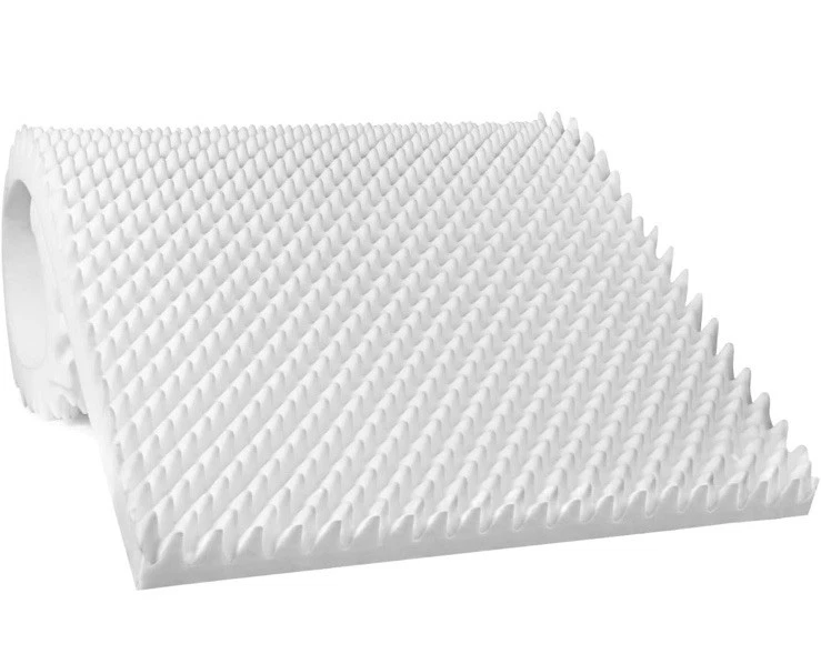 AK Trading 2.5" Thick CertiPUR-US Certified Convoluted Hospital Mattress Pad