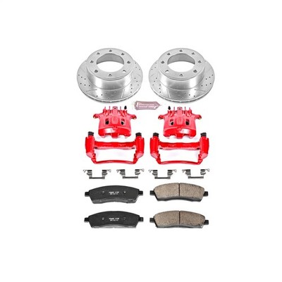 Power Stop KC1890 Z23 Daily Driver Brake Pads Z23 Evolution Rotor & Caliper Kit
