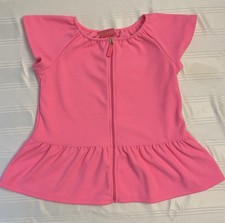 Lilly Pulitzer NWT Girls Swim Coverup-Prosecco Pink XS 2-3T 