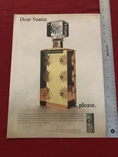 1965 Four Roses Whiskey Decanter Print Ad