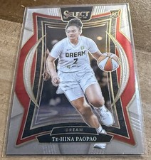 2025 WNBA Select Silver Concourse #49 Te-Hina Paopao Atlanta Dream RC Rookie