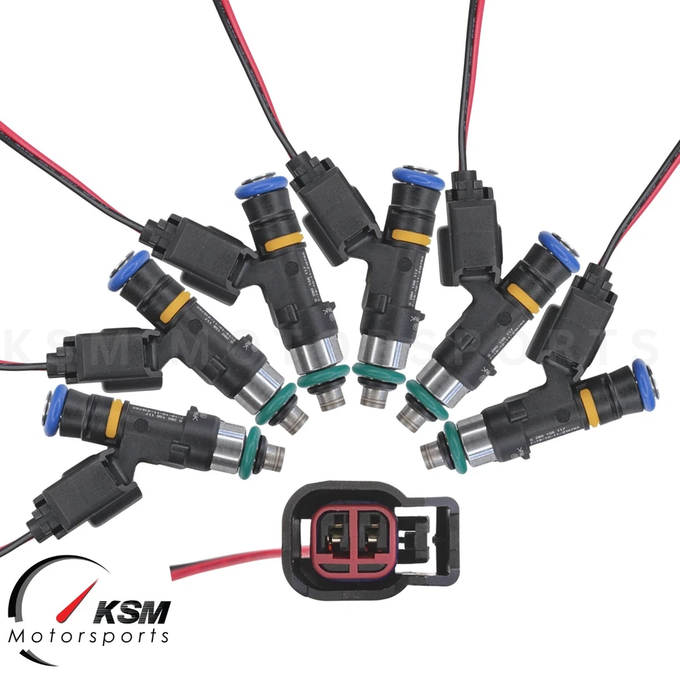 Set of 6 x 1000cc fuel injectors for TOYOTA SUPRA 2JZGTE fit BOSCH EV14 - Image 1 of 4