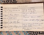 WWII Military “Buddies” Signature Book 1944–1945 – Great Seal Cover – Handwritte — photo 4