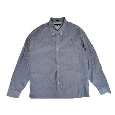 Tommy Hilfiger Mens Slim Fit Button Down Long Sleeve Dress Shirt 17.5 34-35